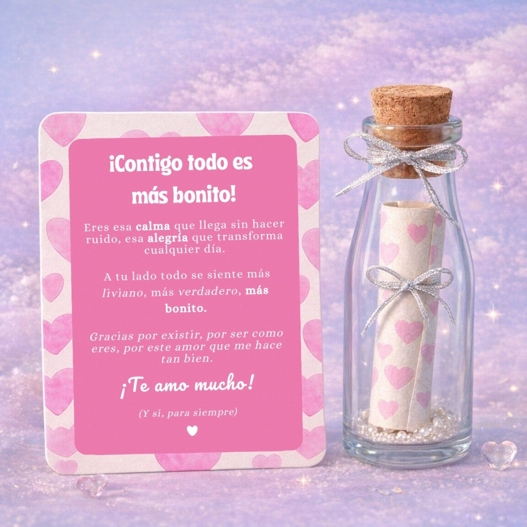 Carta en Botella │ Personaliza tu carta 🪡
